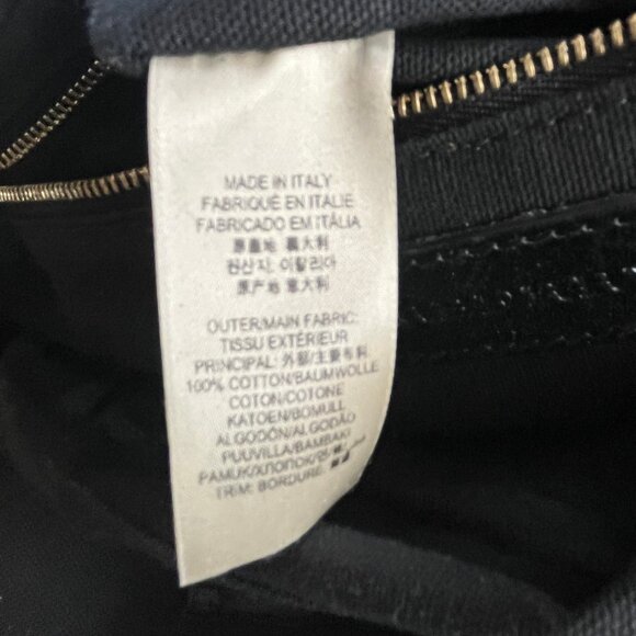 Burberry Banner Handbag/Tote Medium Tan Canvas/Leather - Picture 8 of 11